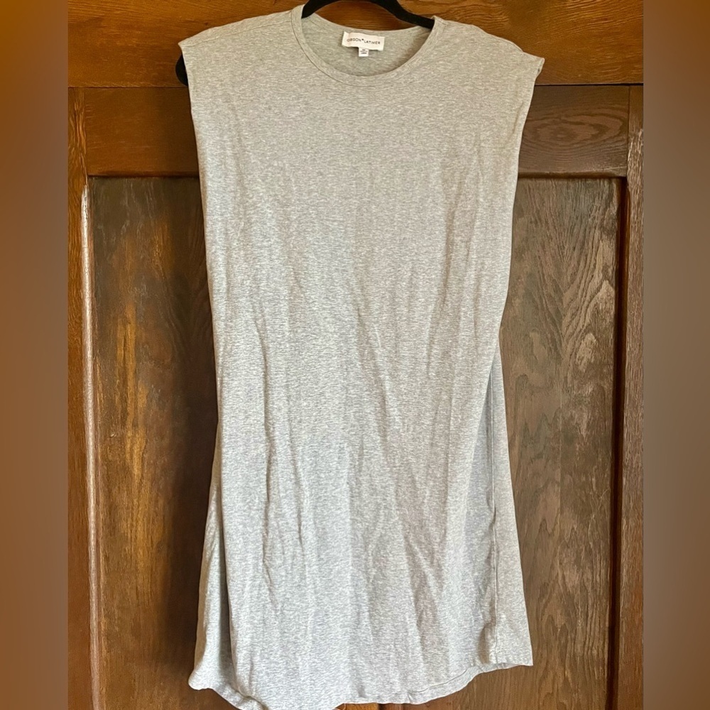 Grey Nordstrom Mini Tank Dress